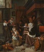 Jan Steen, The Feast of St. Nicholas